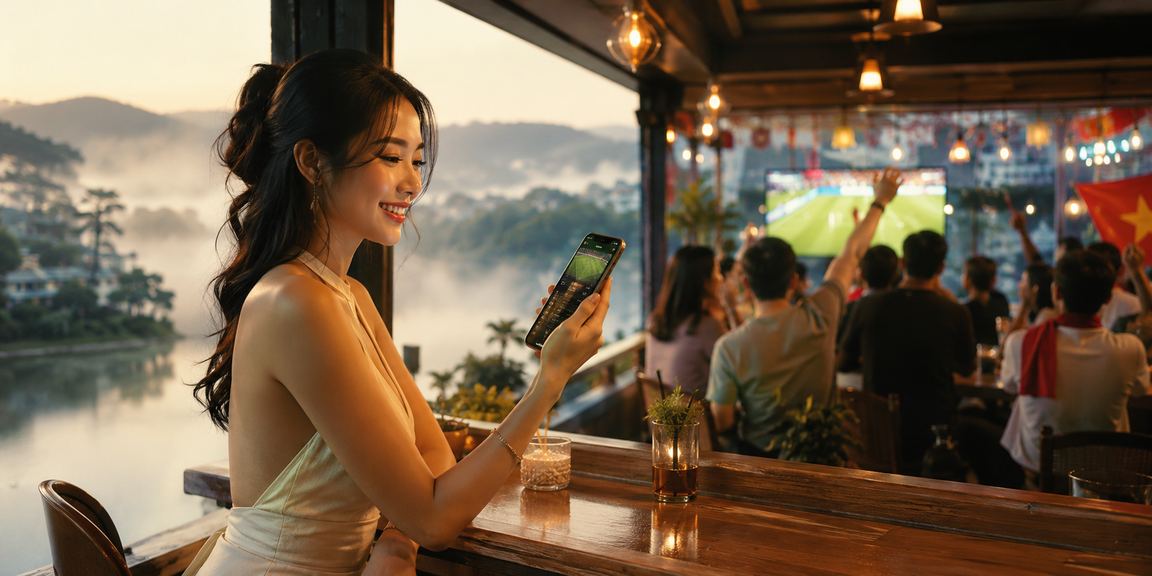 Người dùng Đà Lạt trải nghiệm giao diện tiếng Việt trên nền tảng f11 trong lễ hội hoa